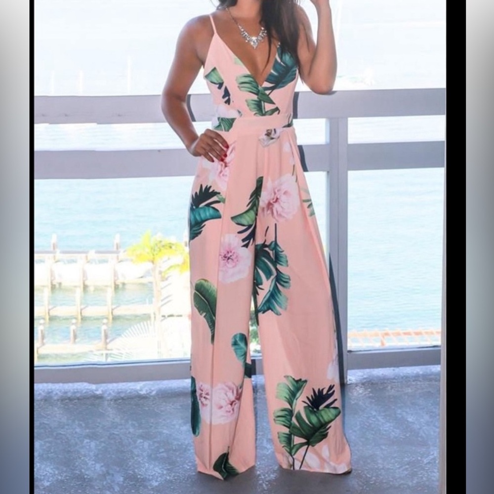 Floral Jumpsuit